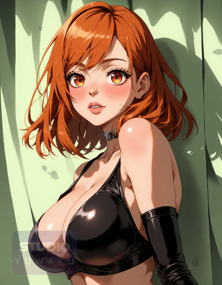 Orange-Haired Goddess | 橙髪の女神-pixiv插画-作品交流服务