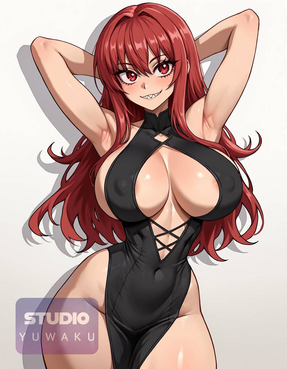 图片[1]-Red Beauty | 赤い美人-pixiv插画-作品交流服务