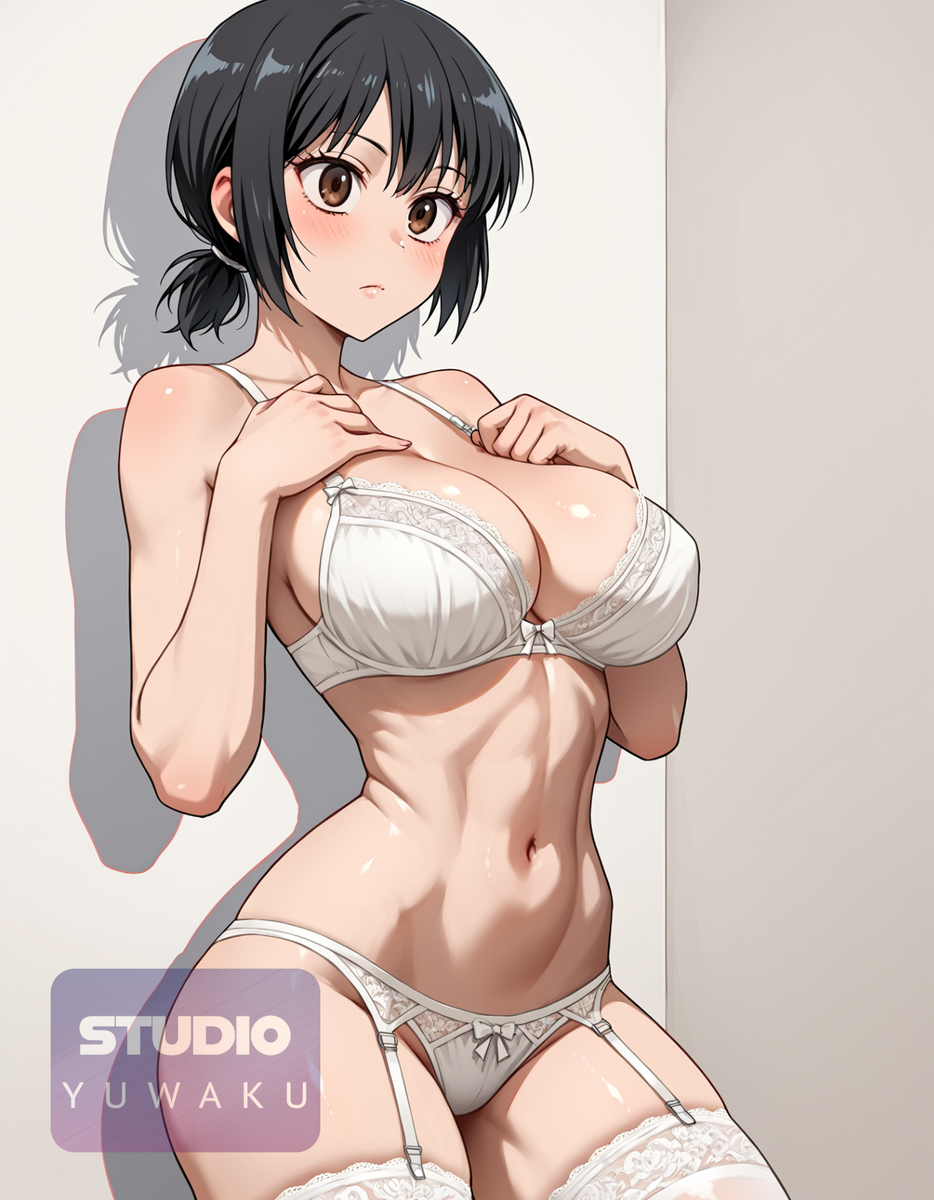 Short Haired Beauty | ショートヘアの美人-pixiv插画-作品交流服务