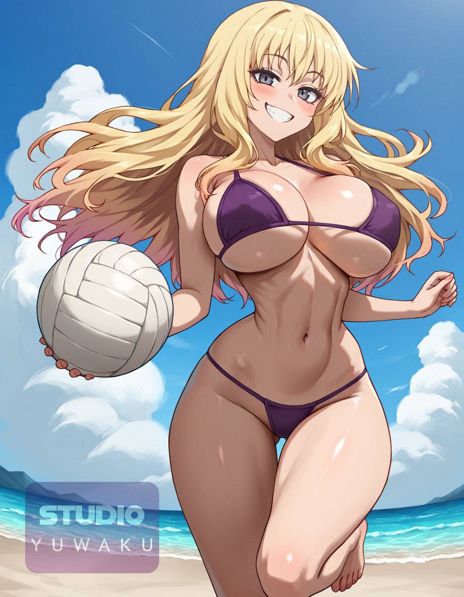 图片[1]-Blonde Beauty | 金髪美人-pixiv插画-作品交流服务