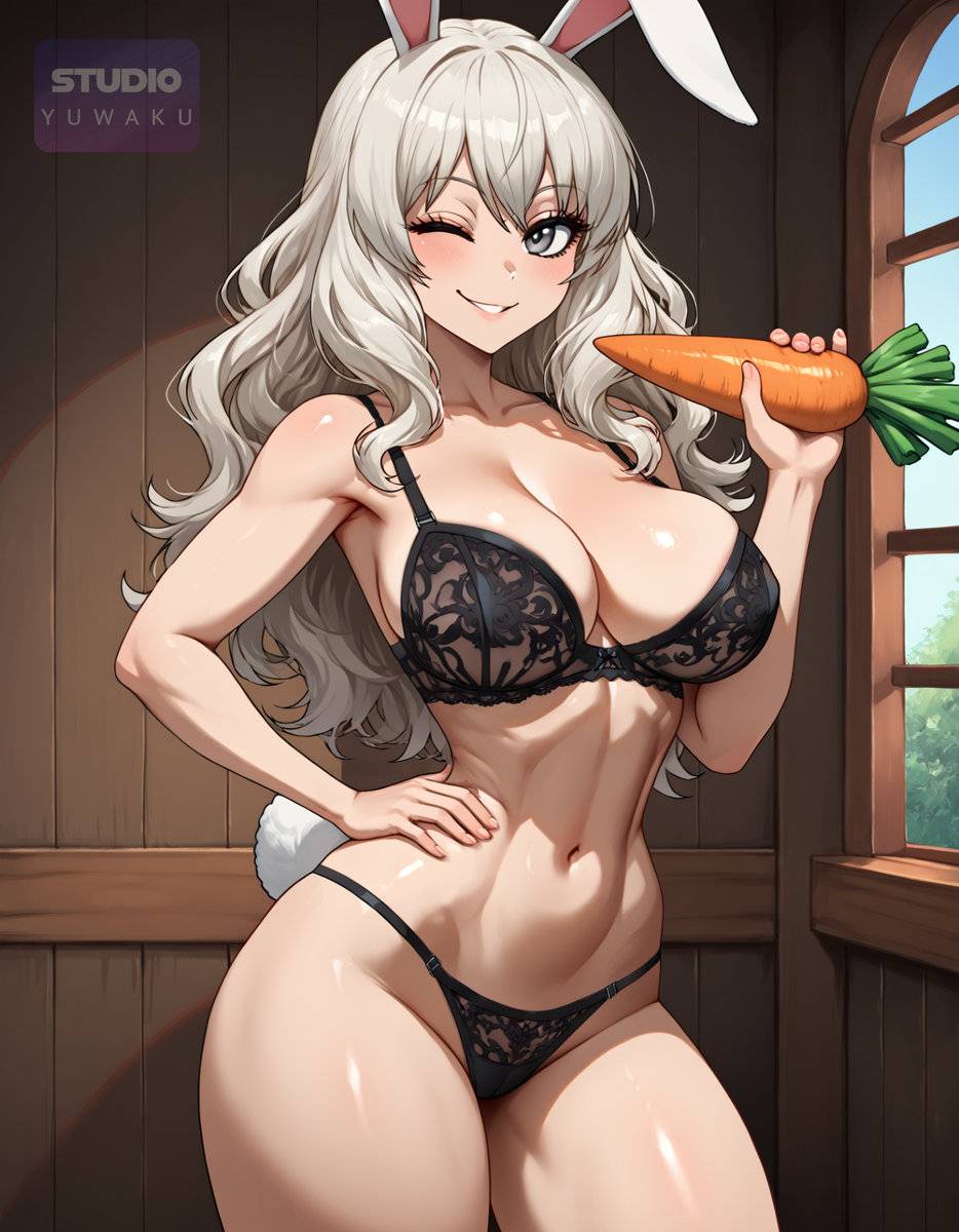 图片[3]-White Bunny | 白いバニーガール-pixiv插画-作品交流服务