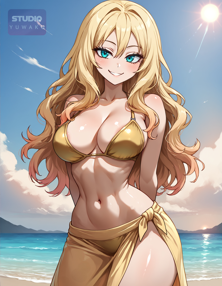 Bikini Girl | ビキニガール-pixiv插画-作品交流服务