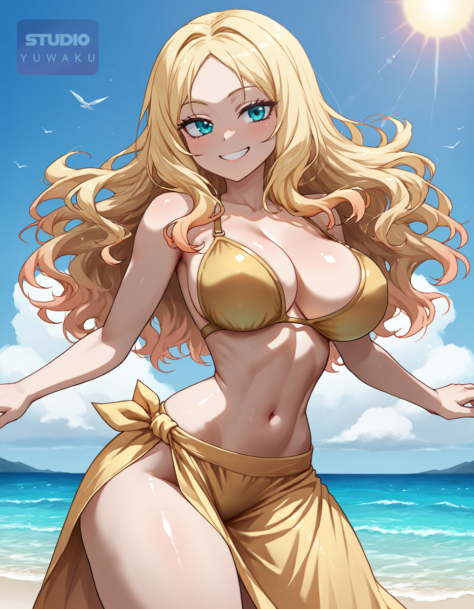 Bikini Girl | ビキニガール-pixiv插画-作品交流服务