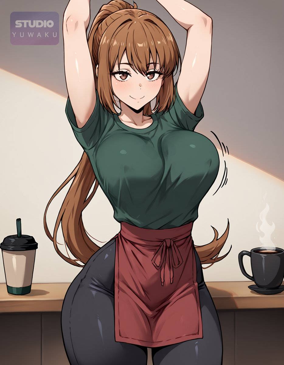 图片[2]-Brunette Barista | 茶髪のバリスタ-pixiv插画-作品交流服务