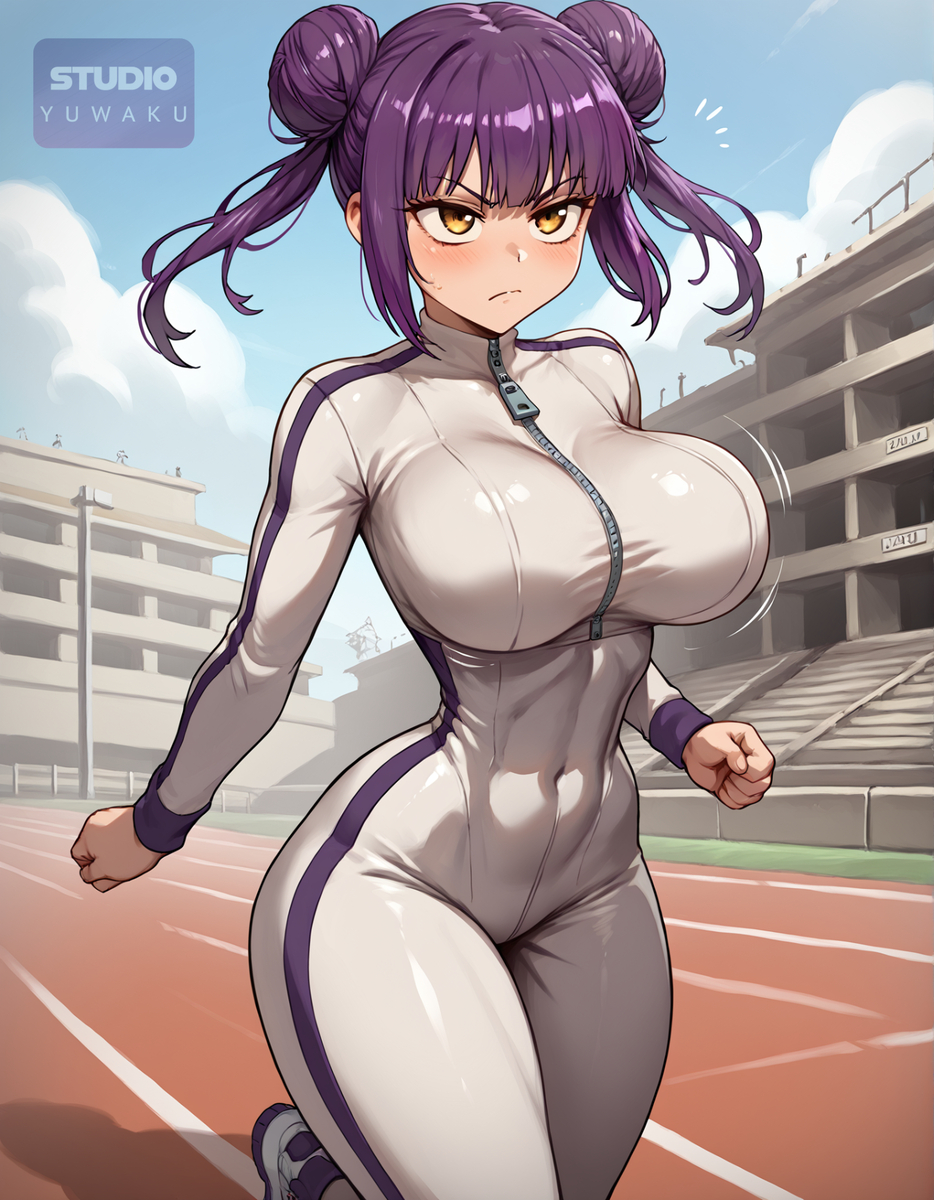 Purple Runner |  紫の疾風-pixiv插画-作品交流服务