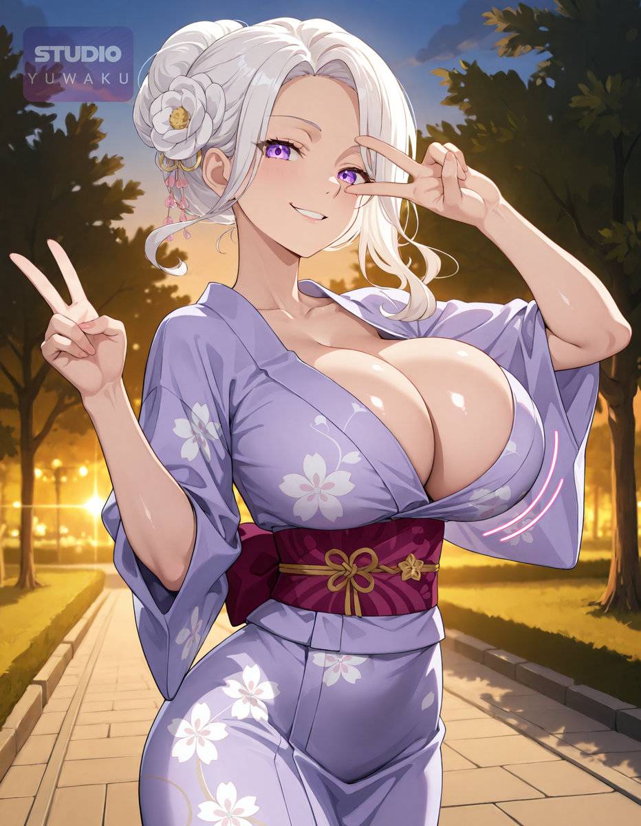 图片[1]-Evening Blossom | 夕咲き-pixiv插画-作品交流服务
