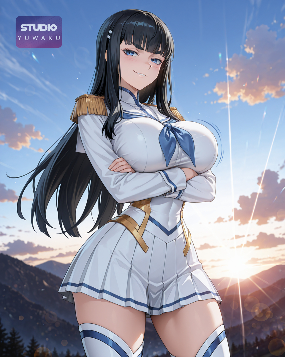 Kiryuin Satsuki | 鬼龍院皐月-pixiv插画-作品交流服务