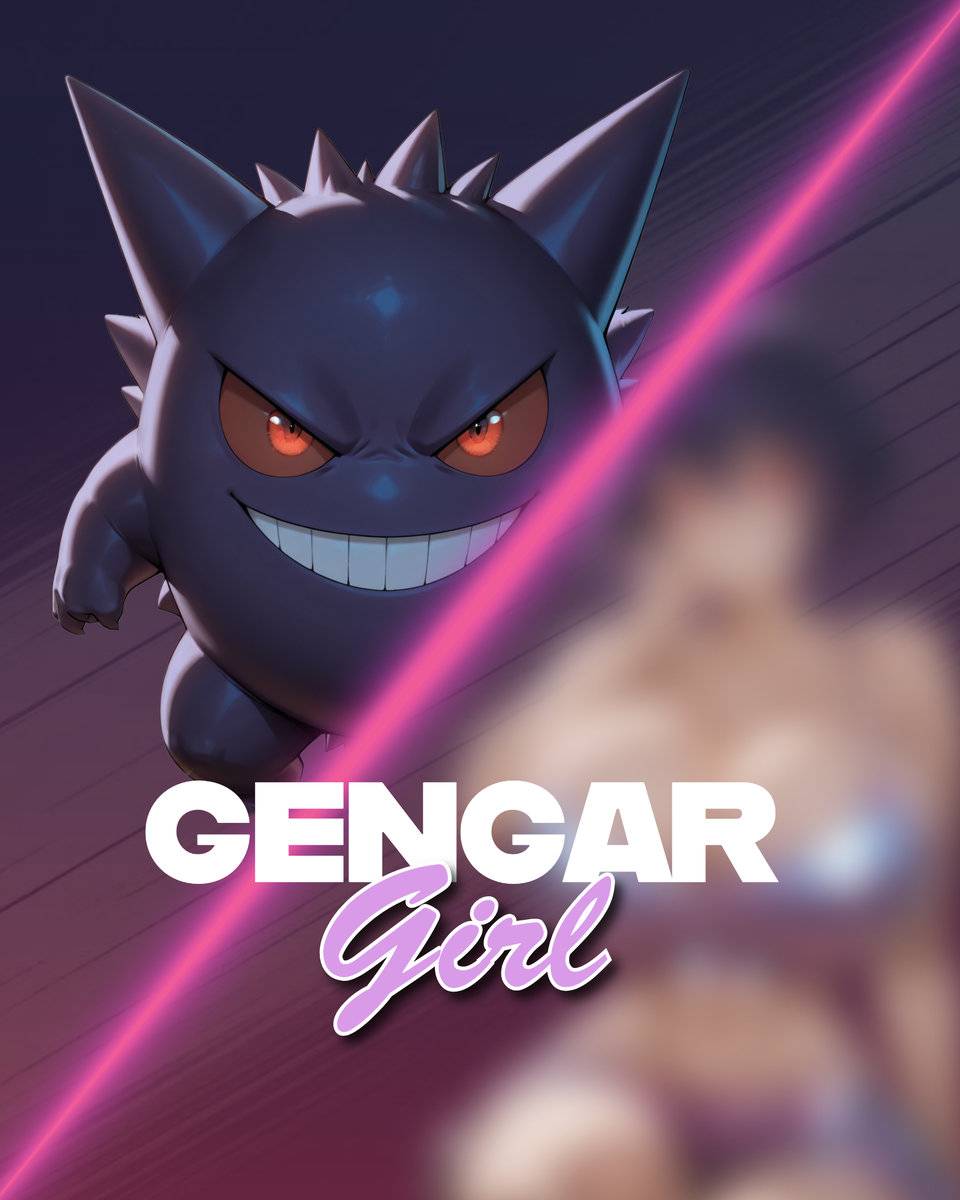 图片[1]-Gengar-Girl |  ゲンガーガール-pixiv插画-作品交流服务