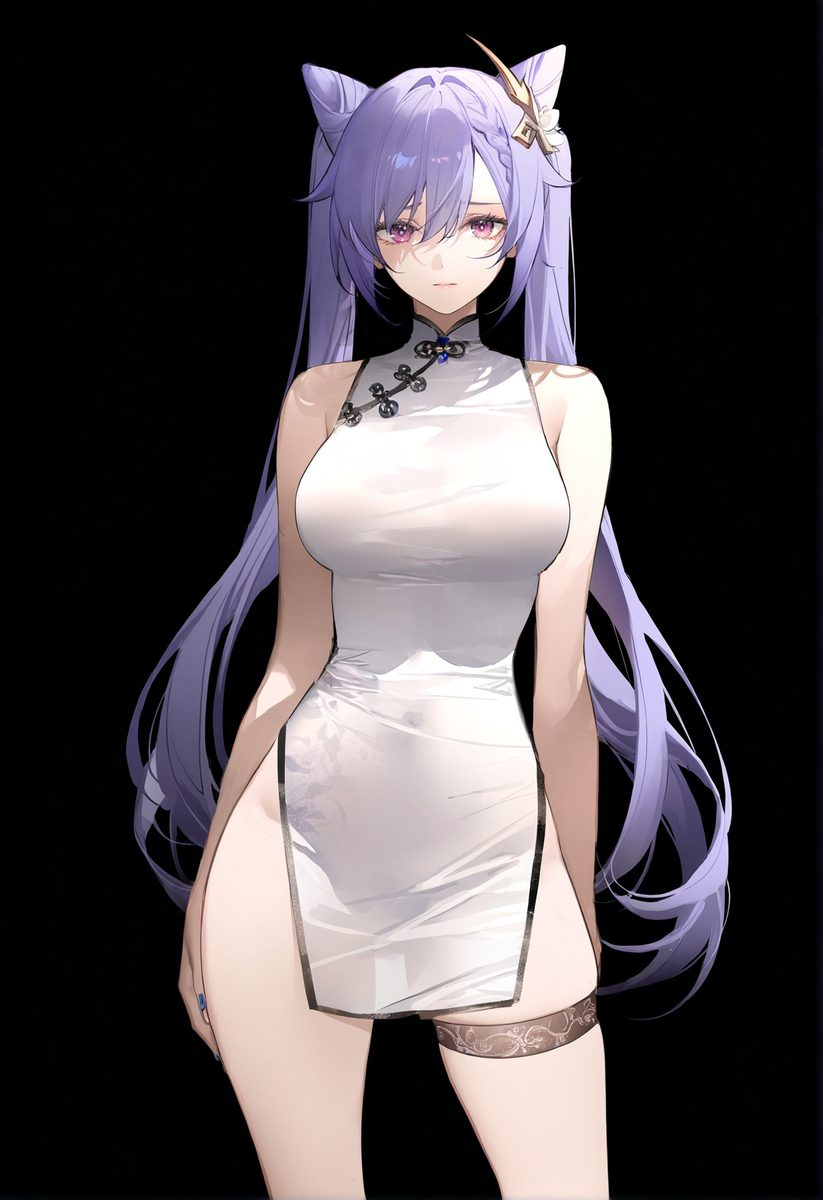 Keqing-pixiv插画-作品交流服务