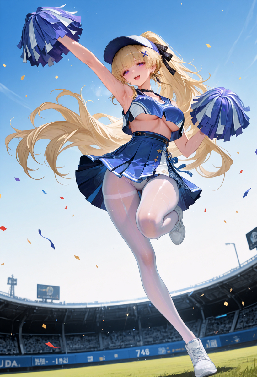 Cheerleader Phoebe-pixiv插画-作品交流服务