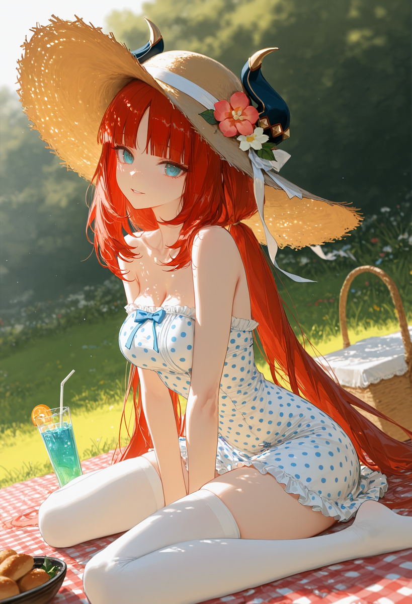 Nilou - Genshin Impact-pixiv插画-作品交流服务