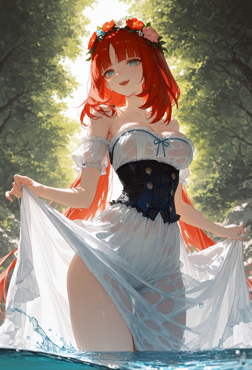 Nilou - Genshin Impact-pixiv插画-作品交流服务