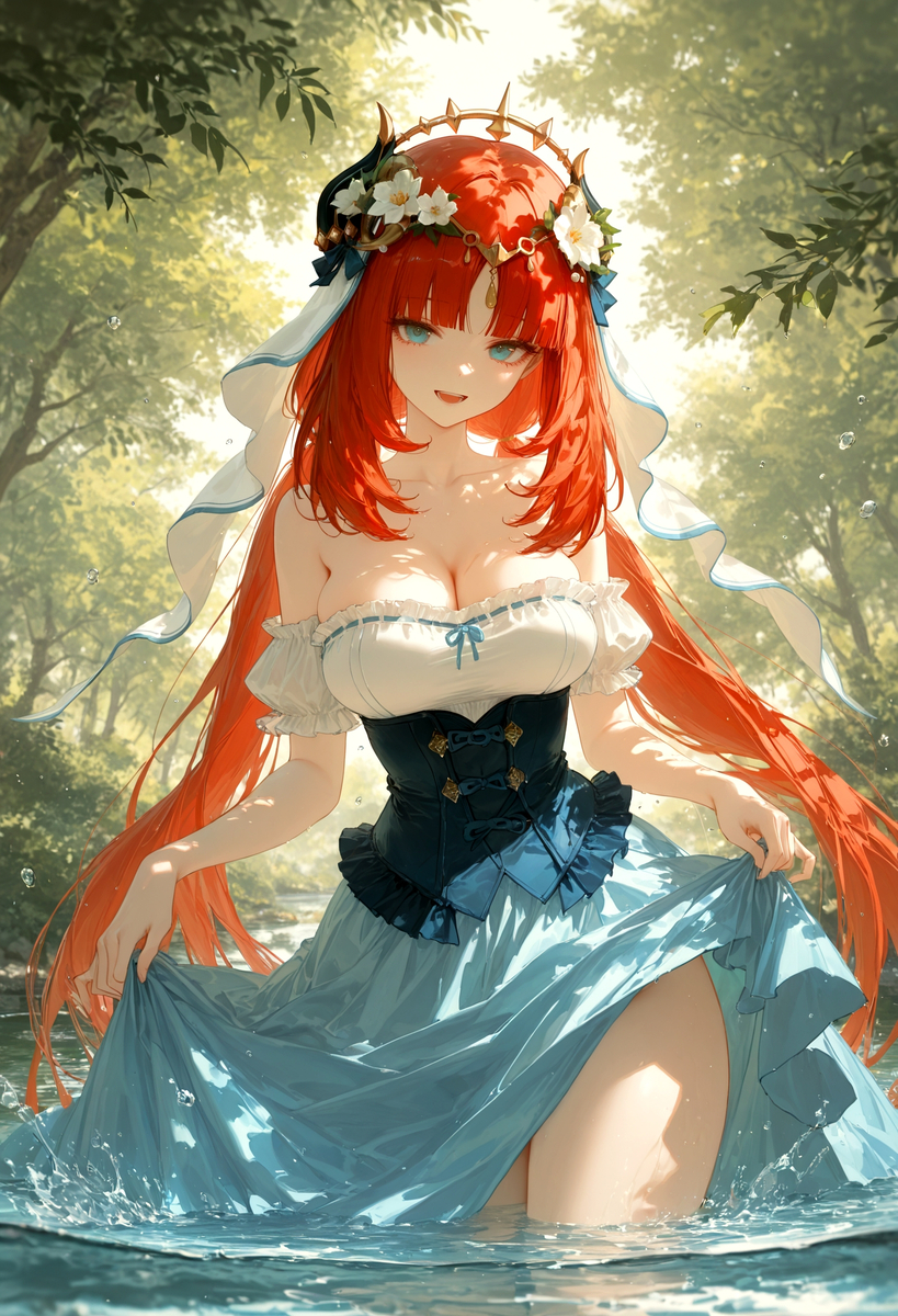 Nilou-pixiv插画-作品交流服务