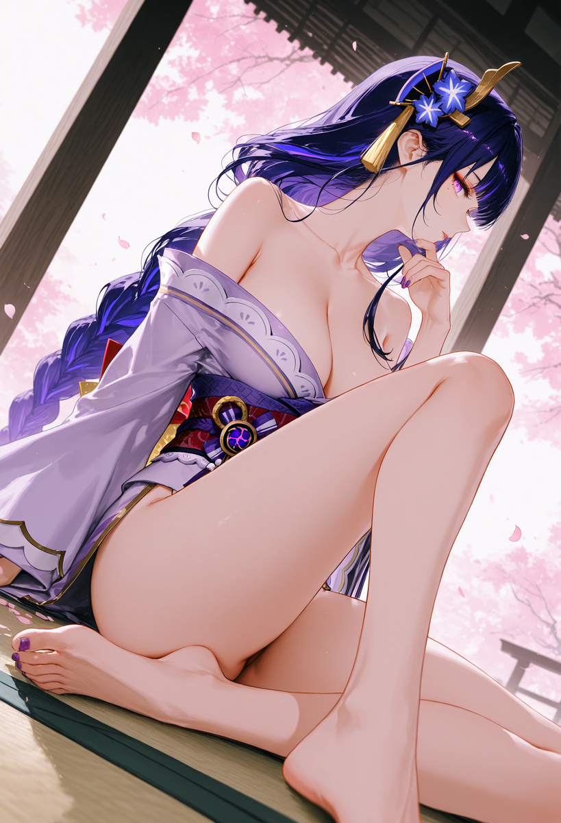 Raiden Shogun-pixiv插画-作品交流服务