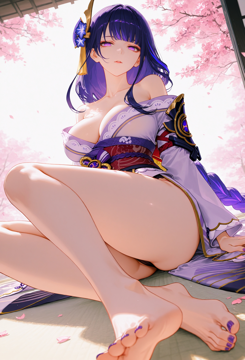 Raiden Shogun-pixiv插画-作品交流服务