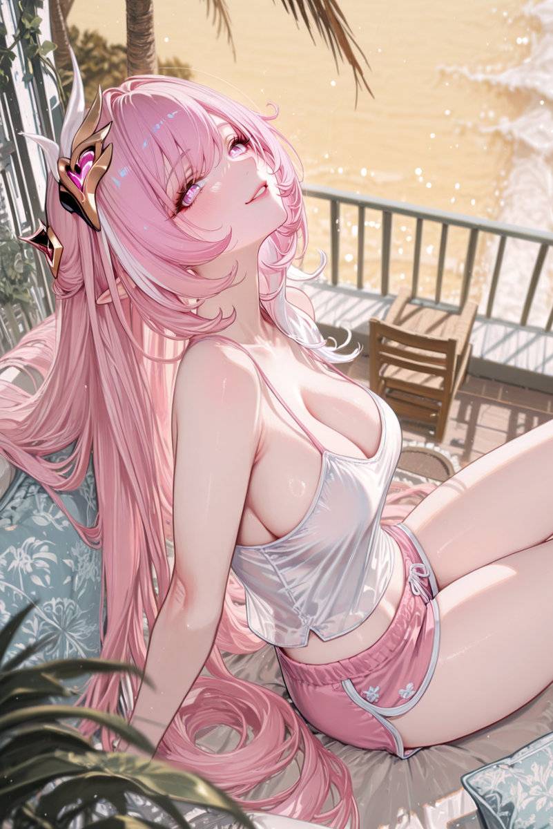 Casual Elysia-pixiv插画-作品交流服务