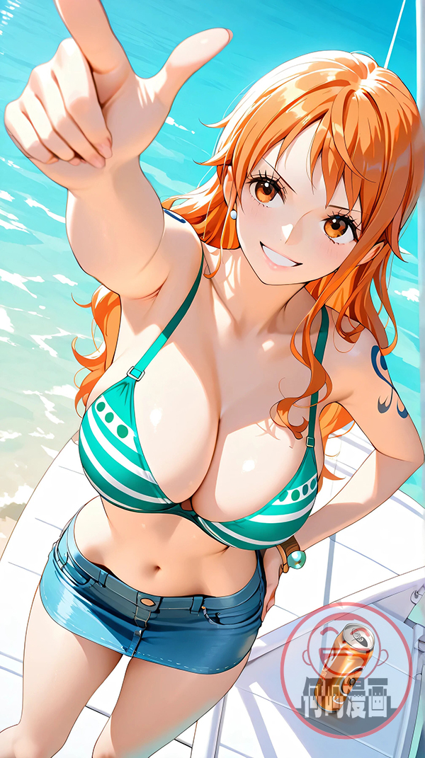 娜美 nami ナミ-pixiv插画-作品交流服务