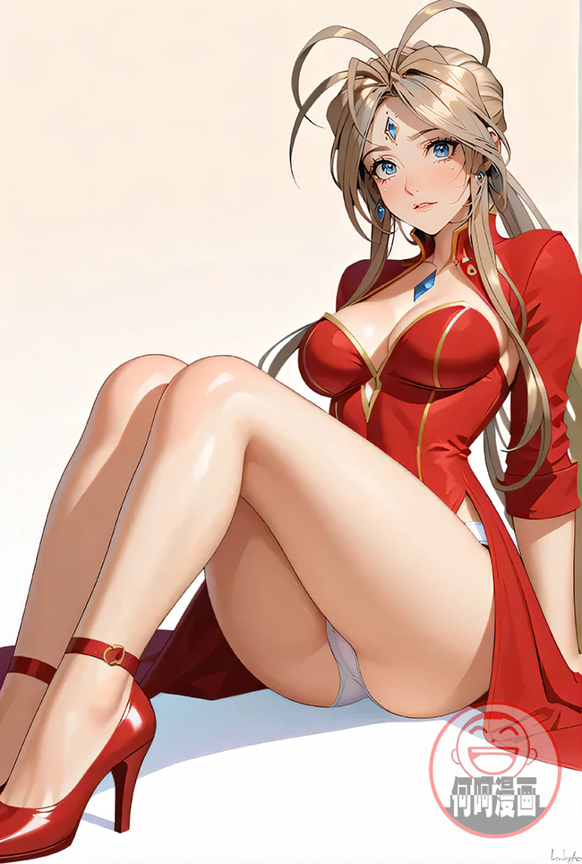 贝露丹蒂 ベルダンディー Belldandy 02-pixiv插画-作品交流服务