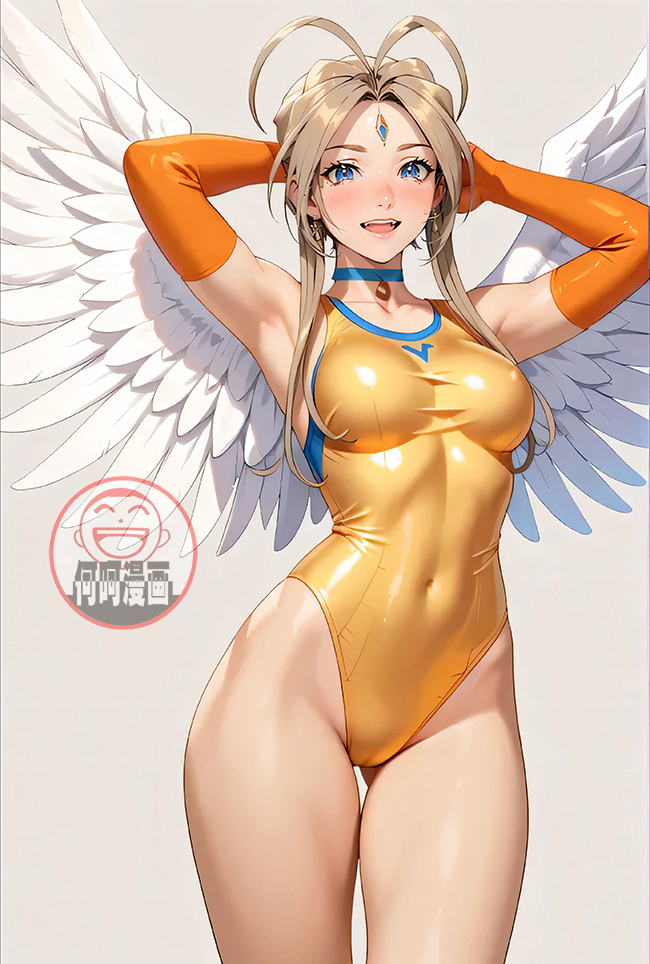 贝露丹蒂 ベルダンディー Belldandy 03-pixiv插画-作品交流服务