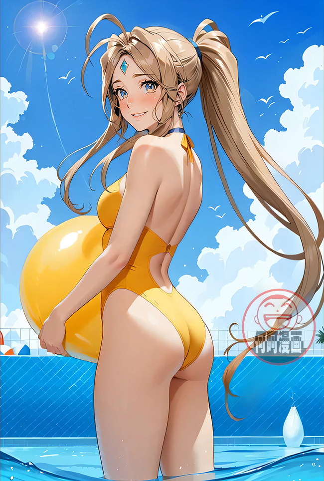 贝露丹蒂 ベルダンディー Belldandy 05-pixiv插画-作品交流服务