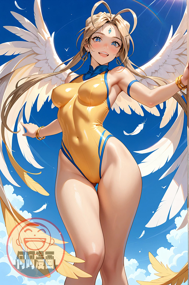 贝露丹蒂 ベルダンディー Belldandy 06-pixiv插画-作品交流服务