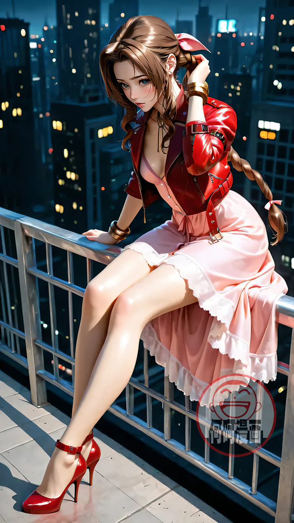 Aerith 爱莉丝 エアリス 2P-pixiv插画-作品交流服务