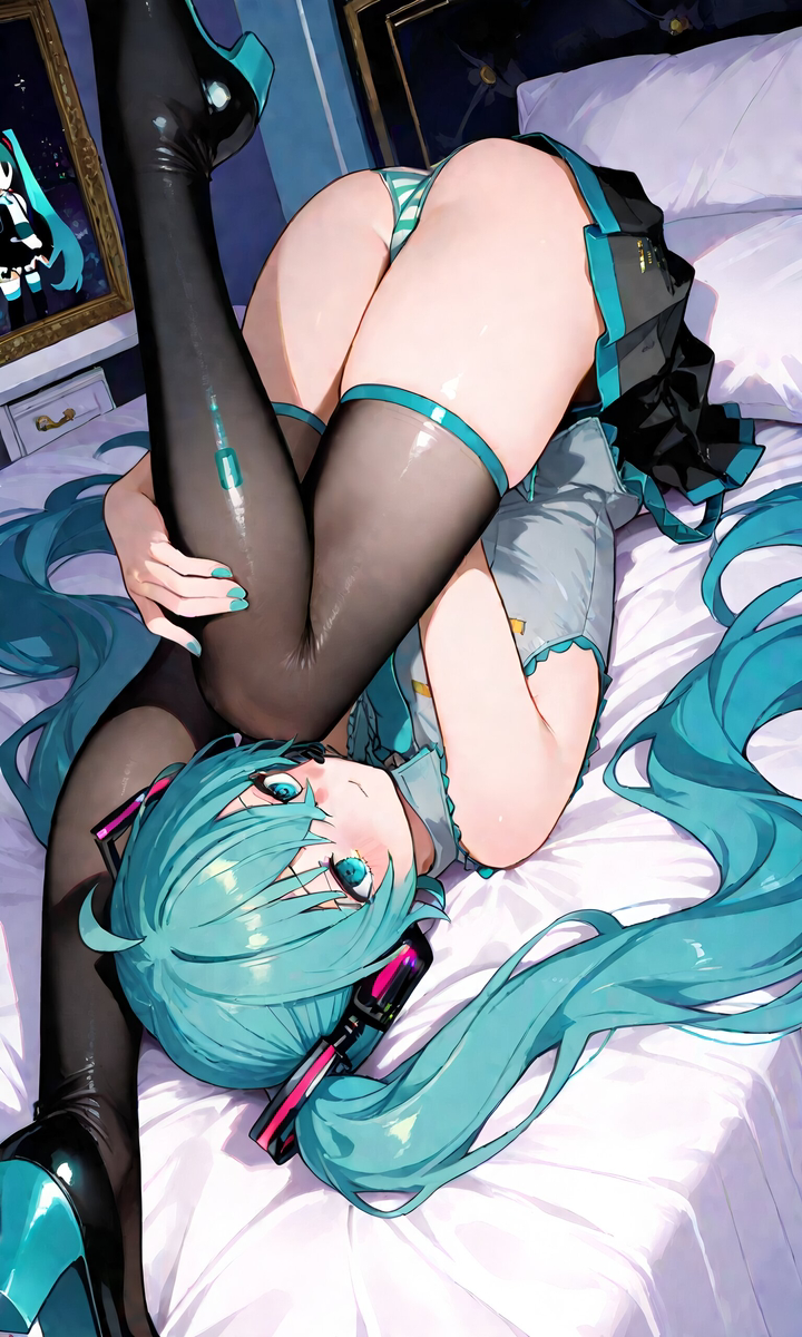 miku 初音 03-pixiv插画-作品交流服务