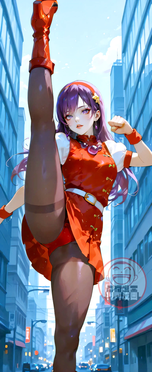 Athena Asamiya 麻宮アテナ 麻宫雅典娜02-pixiv插画-作品交流服务