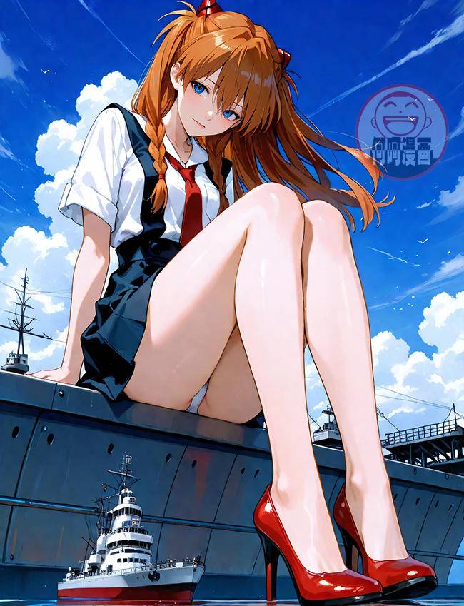 Asuka 明日香 ラングレー highheels-pixiv插画-作品交流服务
