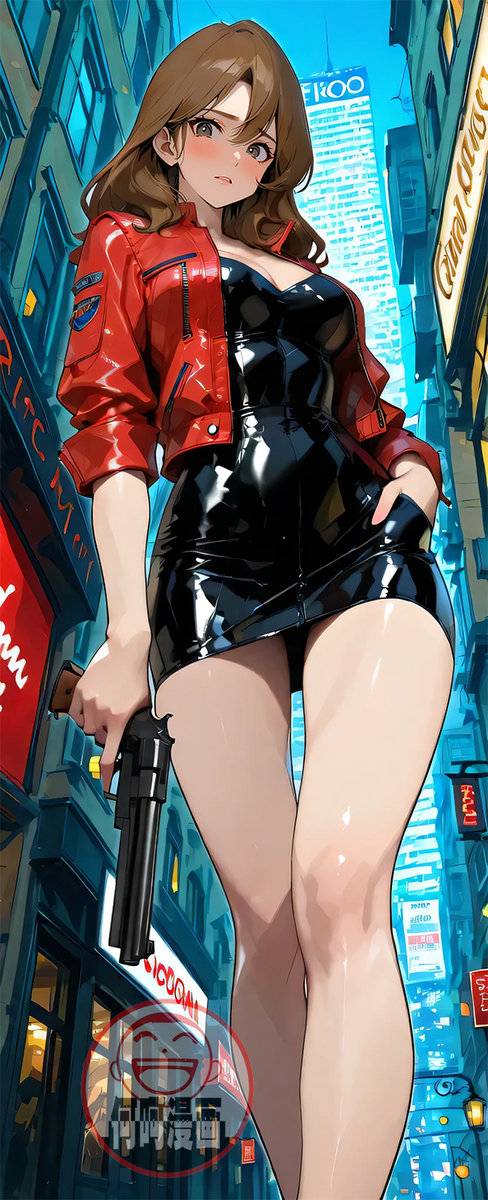 峰不二子 Mine Fujiko 07-pixiv插画-作品交流服务