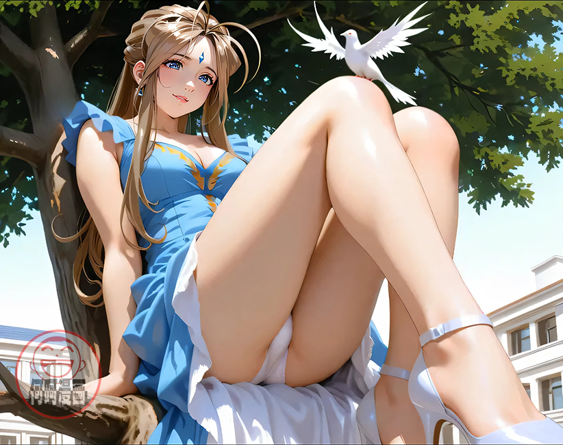 贝露丹蒂 ベルダンディー Belldandy 08-pixiv插画-作品交流服务