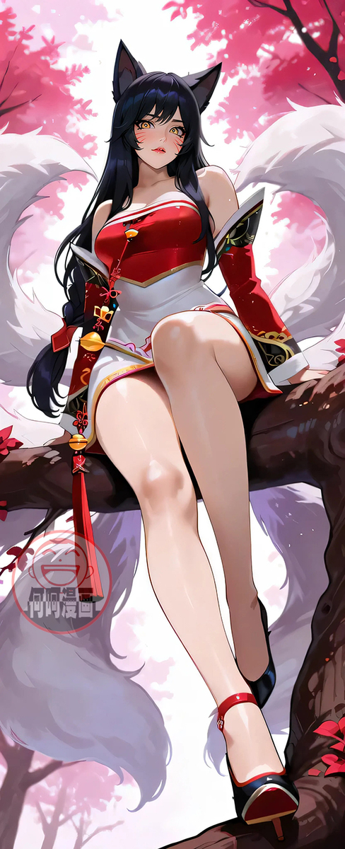 Ahri 阿狸 LOL-pixiv插画-作品交流服务