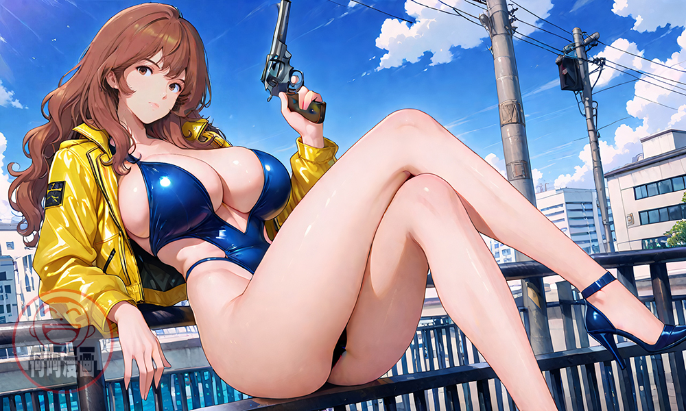 峰不二子 Mine Fujiko 07-pixiv插画-作品交流服务