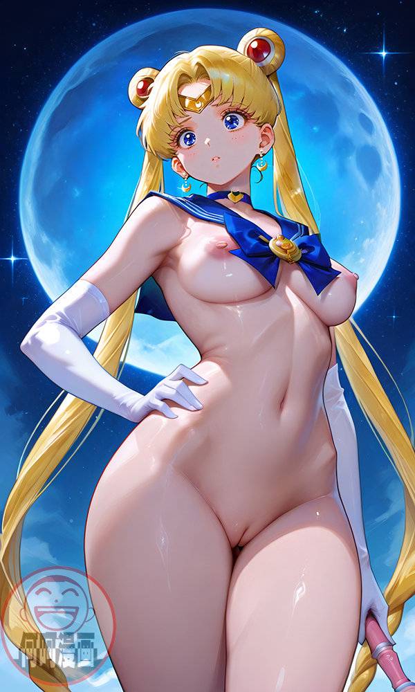 Sailor Moon 月野 うさぎ 月野兔 naked-pixiv插画-作品交流服务