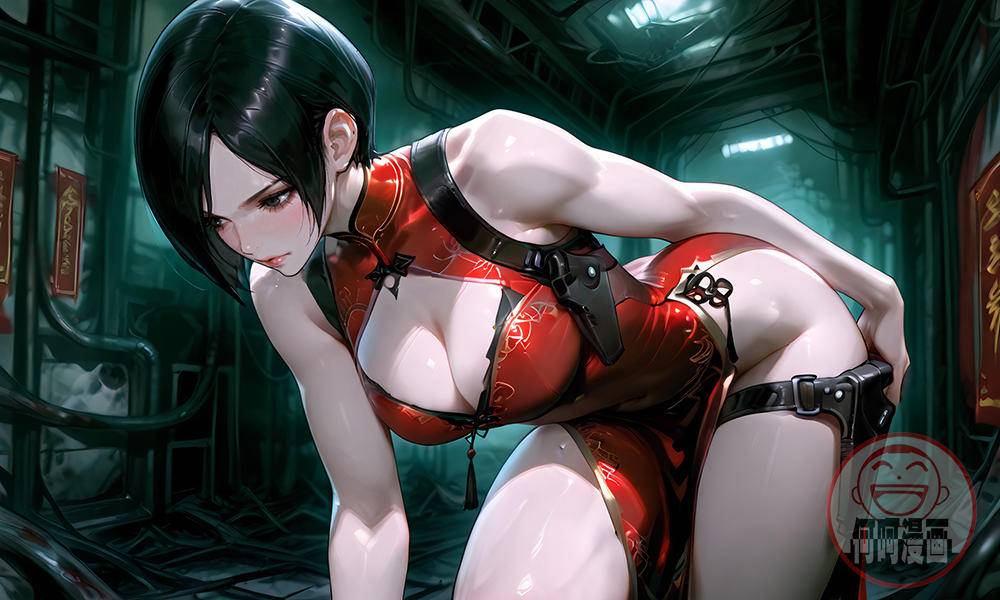 Ada wong 艾达王 旗袍-pixiv插画-作品交流服务