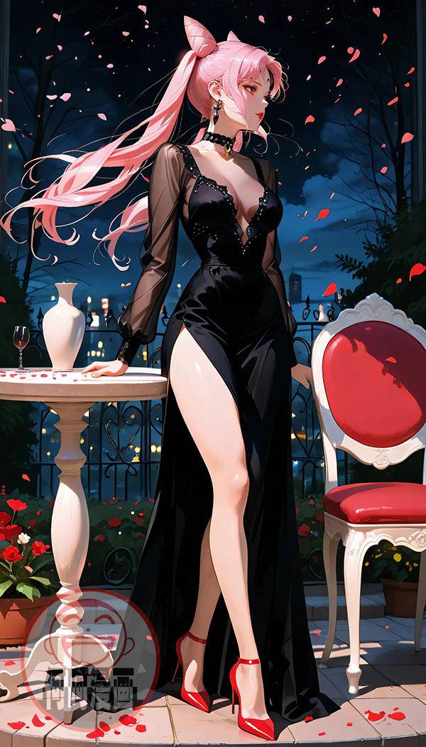 Black lady 黑暗小姐-pixiv插画-作品交流服务