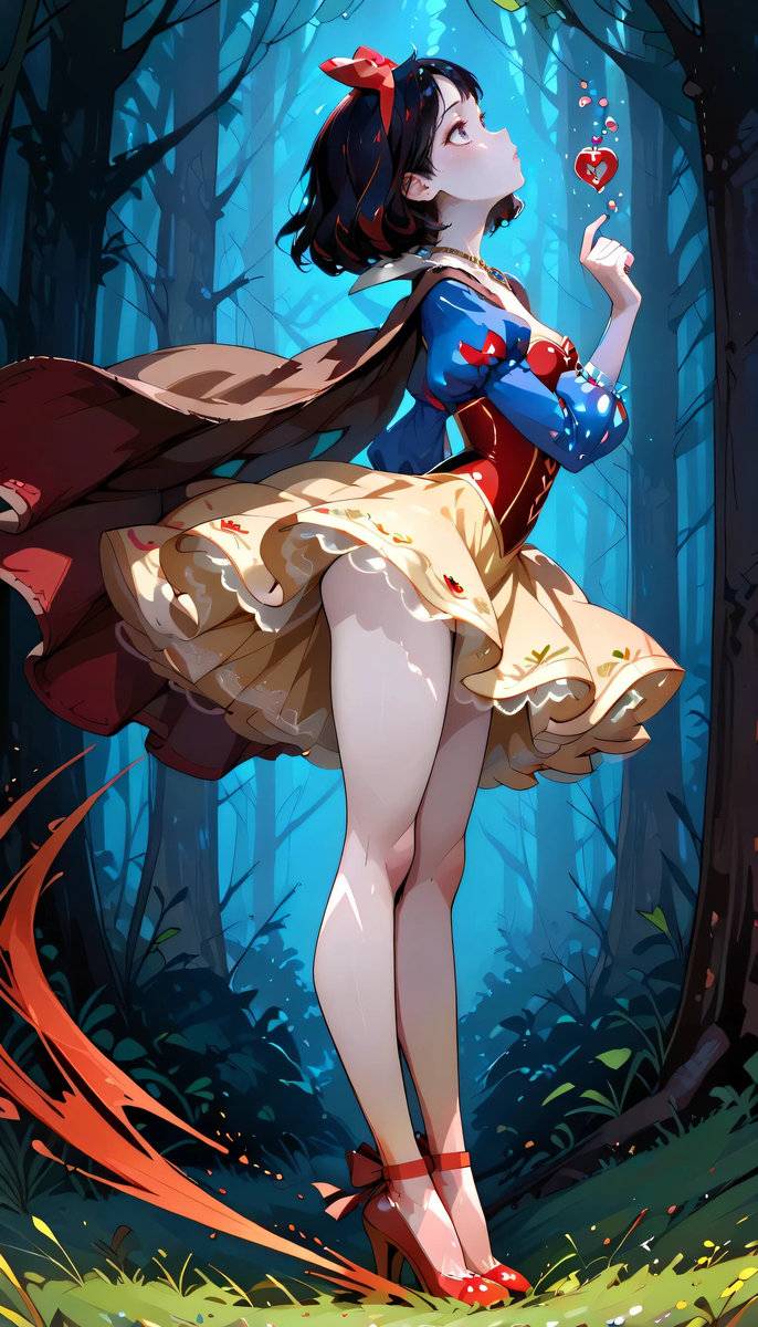 白雪公主 Snow white-pixiv插画-作品交流服务