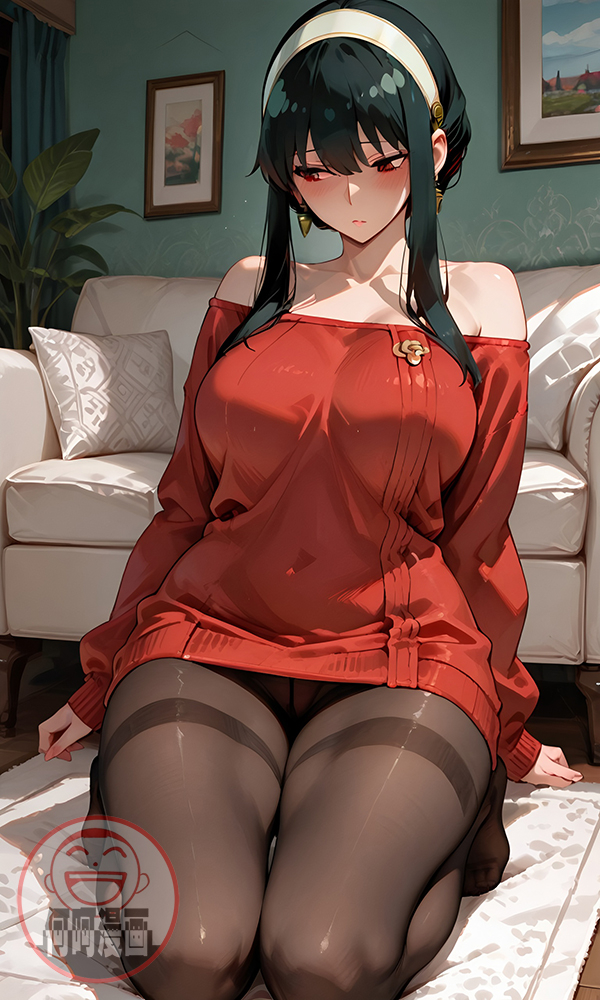 yor forger 约尔福杰  black tights-pixiv插画-作品交流服务