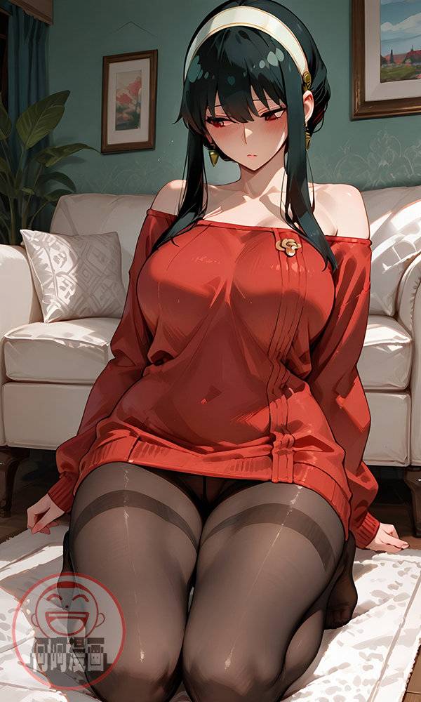 yor forger 约尔福杰  black tights-pixiv插画-作品交流服务