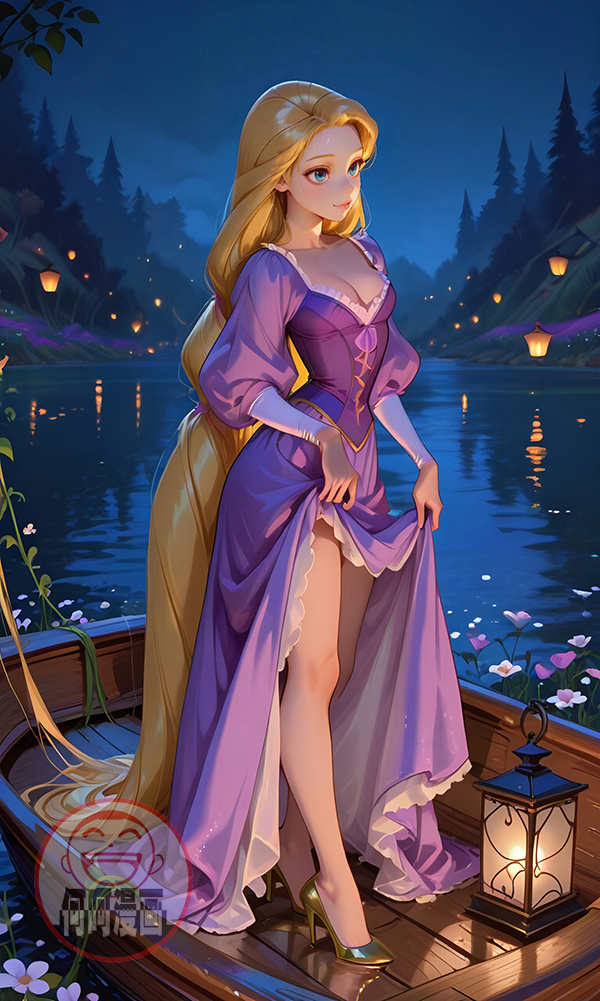 Rapunzel 长发公主-pixiv插画-作品交流服务
