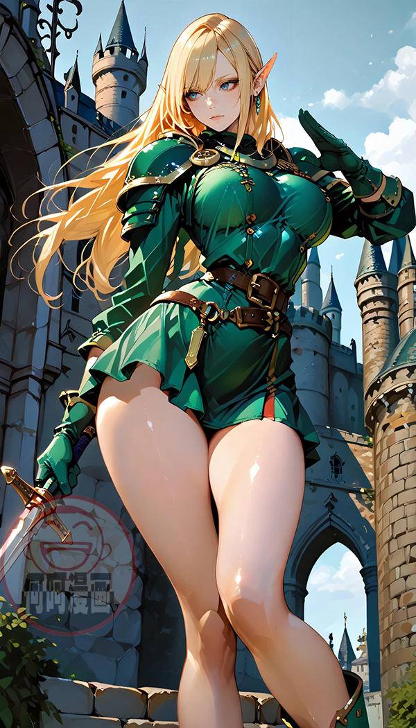 elf 女精灵-pixiv插画-作品交流服务