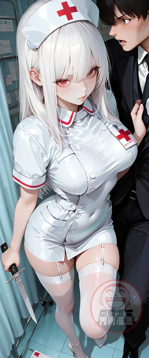 nurse white stockings-pixiv插画-作品交流服务