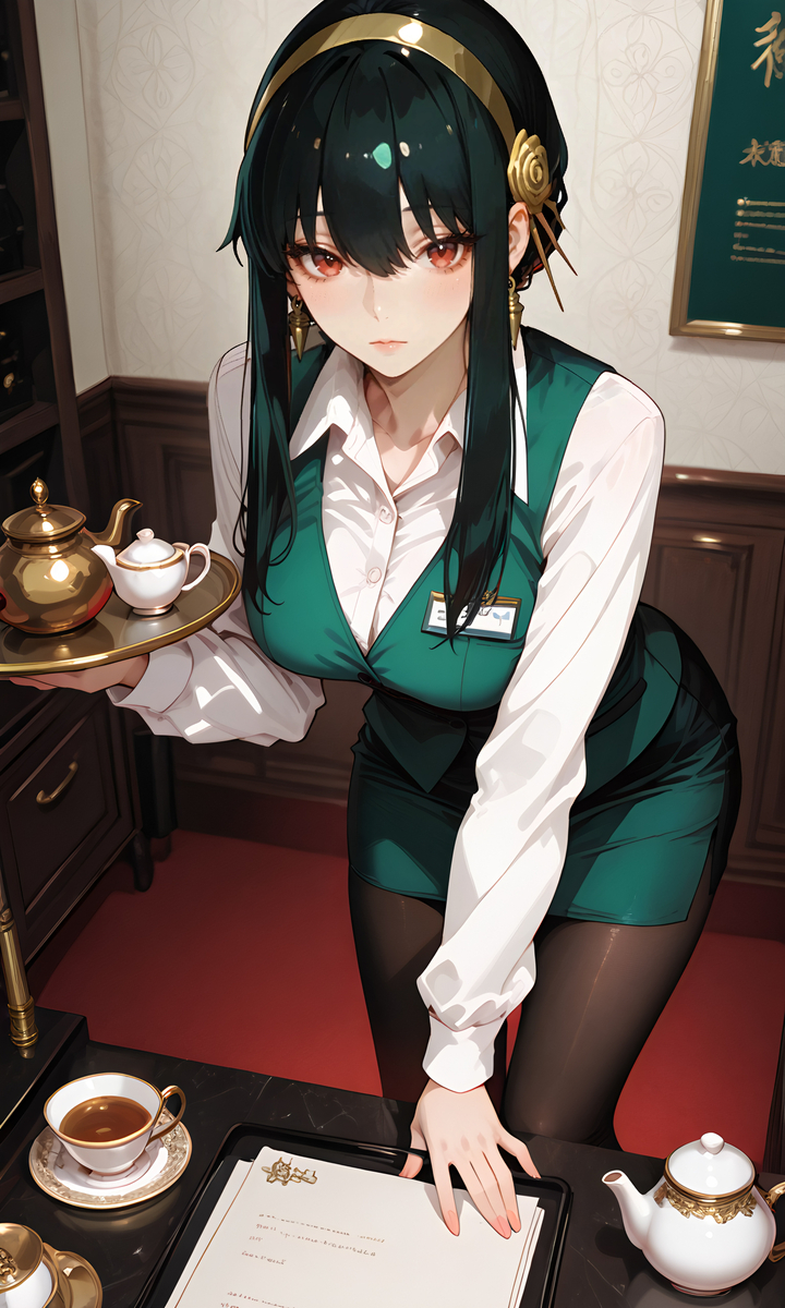 yor forger 约尔福杰 ヨル・フォージャー OL制服-pixiv插画-作品交流服务