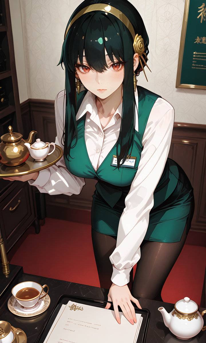 yor forger 约尔福杰 ヨル・フォージャー OL制服-pixiv插画-作品交流服务