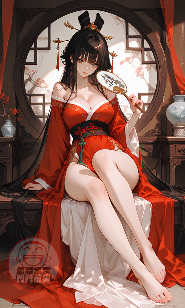 Chinese girl 汉服女孩（Hanfu）-pixiv插画-作品交流服务