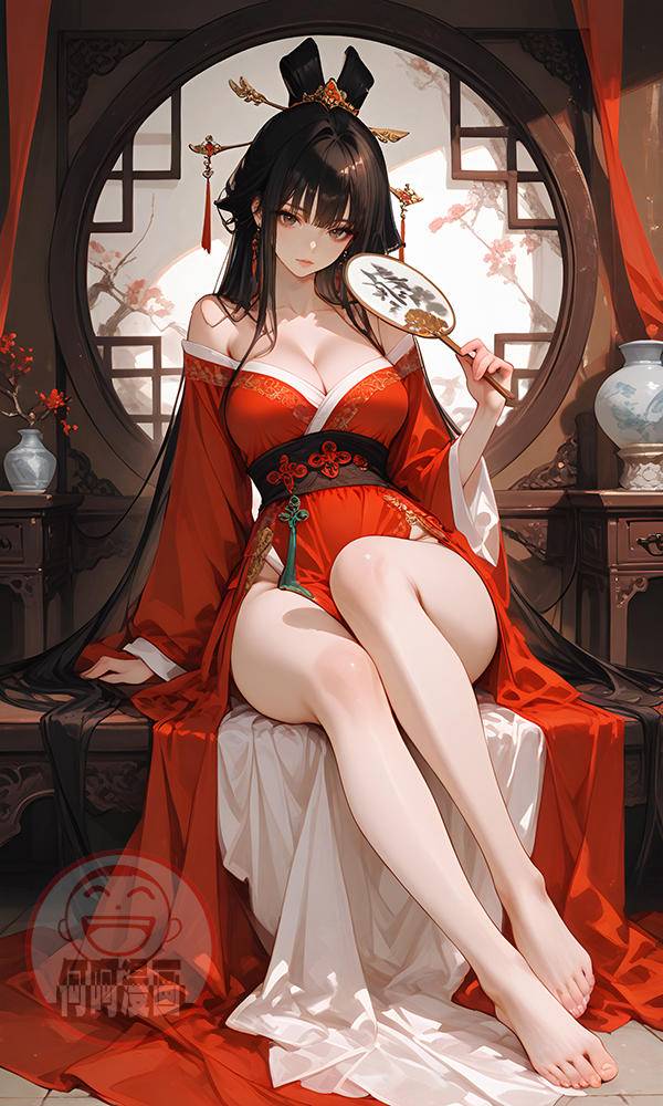 Chinese girl 汉服女孩（Hanfu）-pixiv插画-作品交流服务