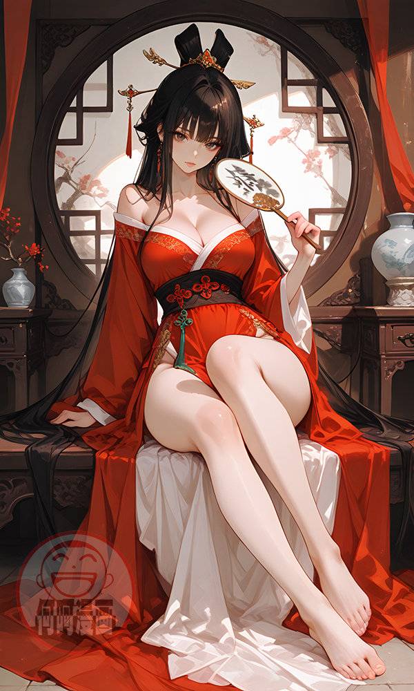 Chinese girl 汉服女孩（Hanfu）-pixiv插画-作品交流服务