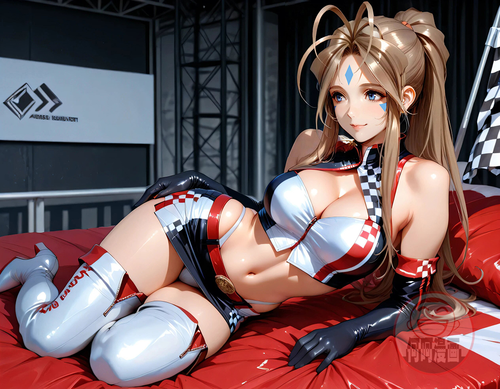 Belldandy 贝露丹蒂 赛车女郎制服 RACE QUEEN-pixiv插画-作品交流服务