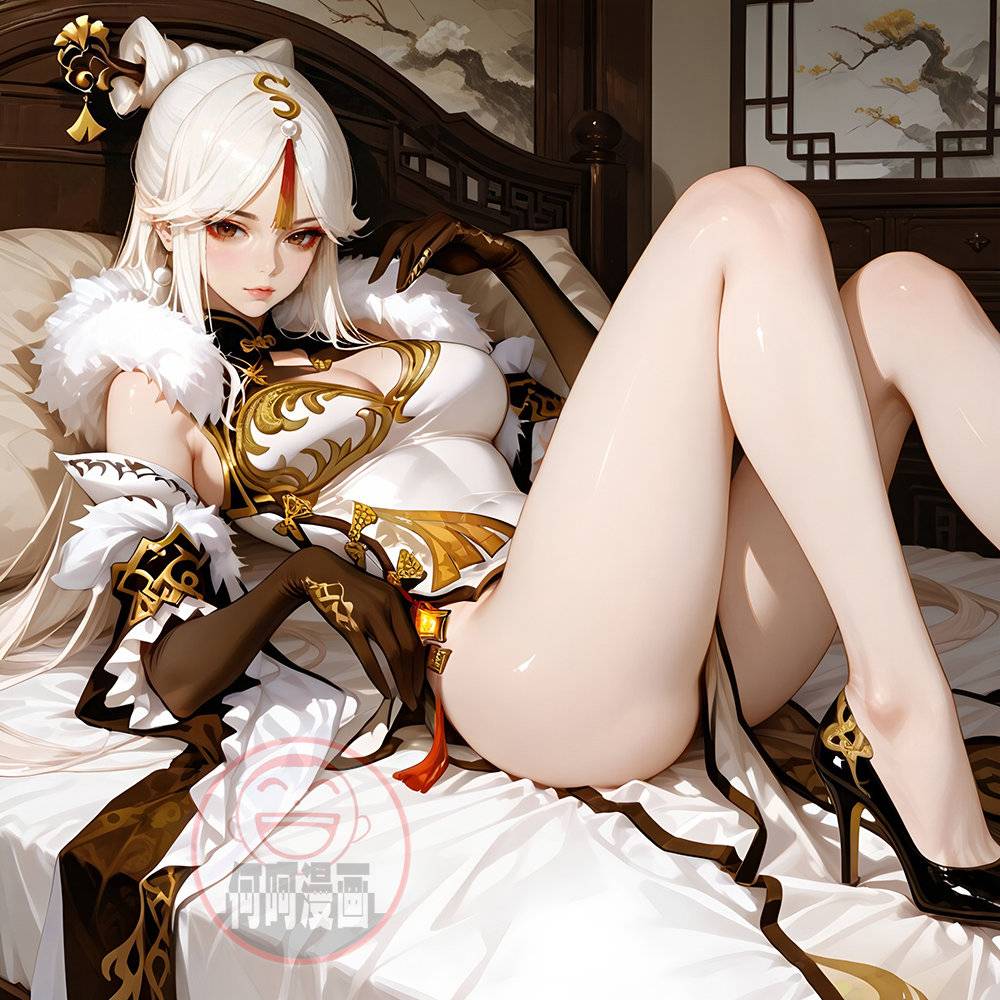 凝光 Ningguang  GenshinImpact 美腿高跟-pixiv插画-作品交流服务
