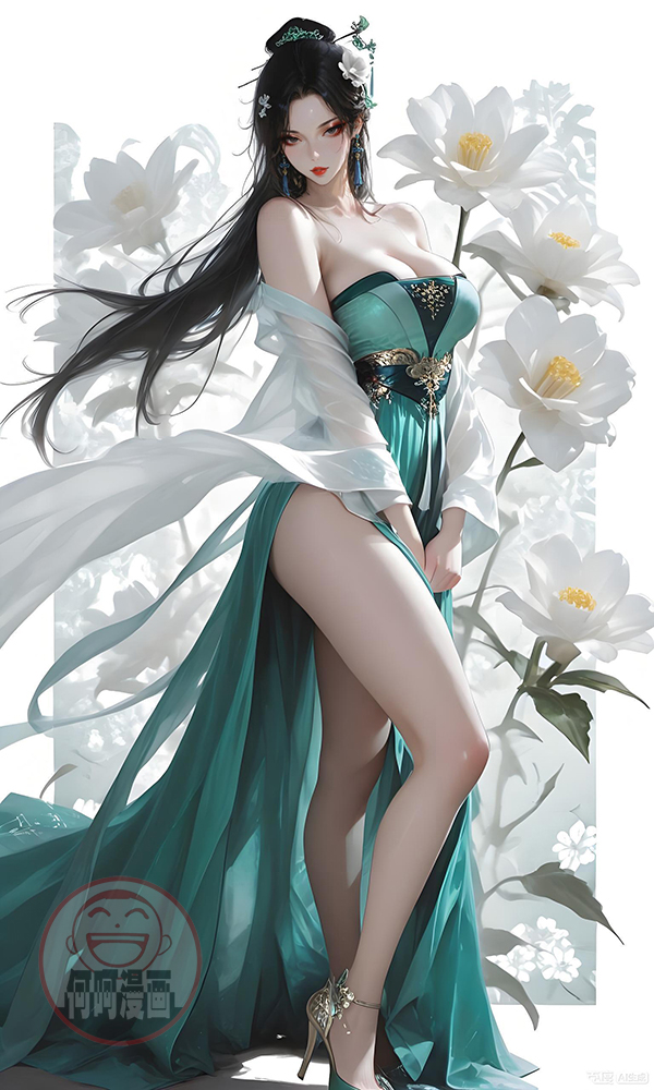 古风御姐！Chinese girl sexy hanfu-pixiv插画-作品交流服务